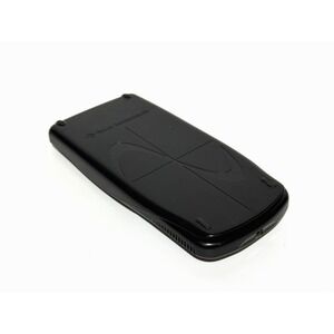 TI-86 Graphing Calculator With Case Black FOR PARTS? (Powers On, Screen lines)